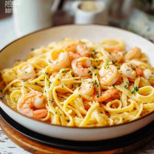 Garlic Butter Shrimp Pasta Recipe