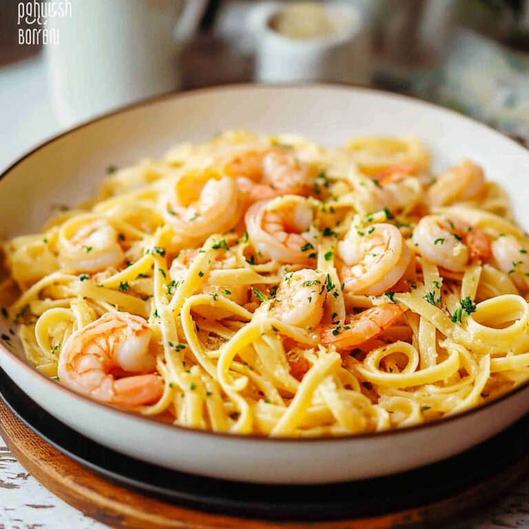 Garlic Butter Shrimp Pasta Recipe