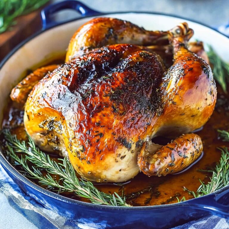 Crispy Roasted Chicken With Garlic And Herbs Recipe