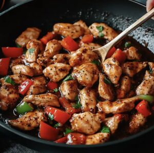 Spicy Black Pepper Chicken Recipe