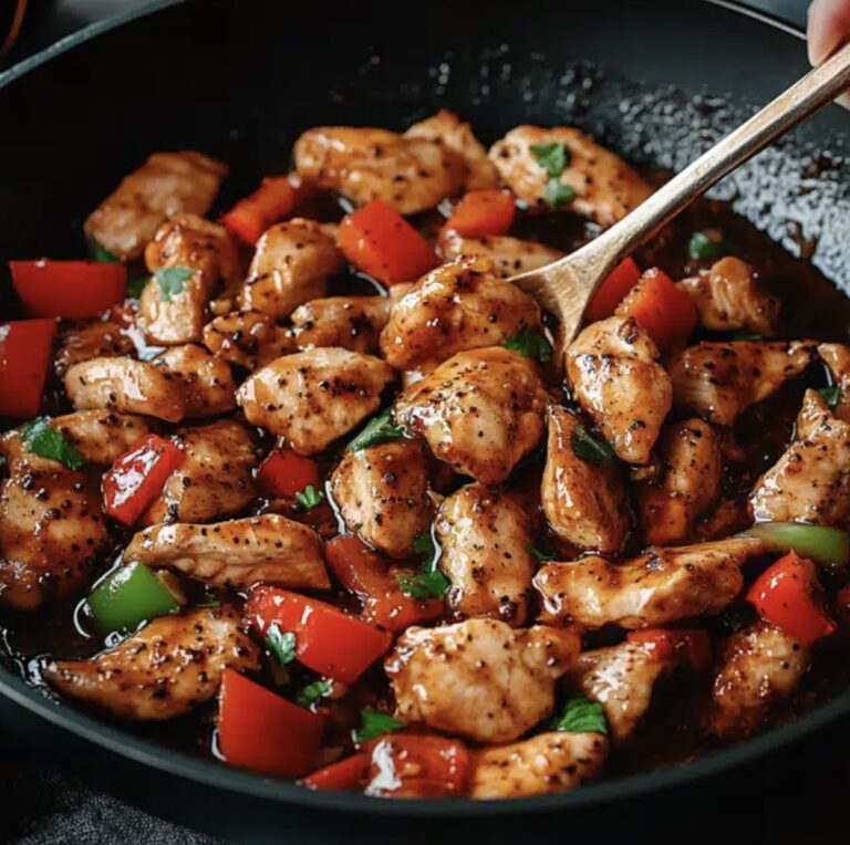 Spicy Black Pepper Chicken Recipe
