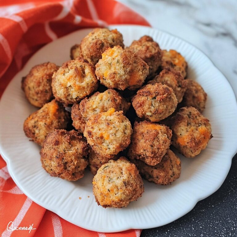 Cheddar Bay Sausage Balls Recipe