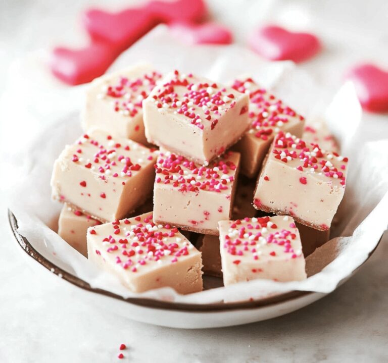 Romantic Valentines Day Fudge Recipe