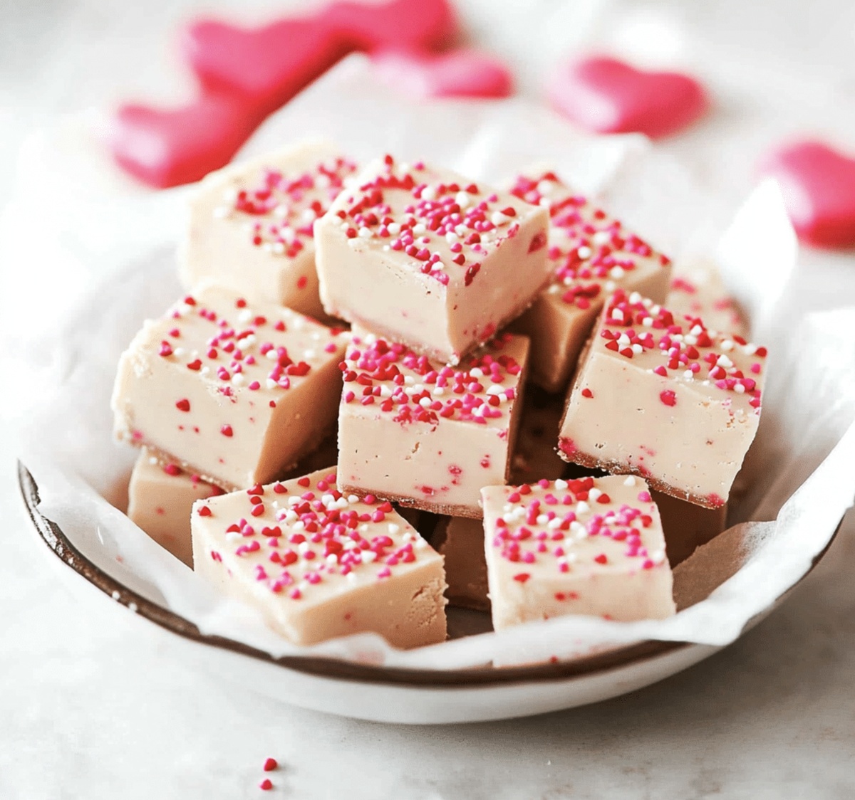 Romantic Valentines Day Fudge Recipe