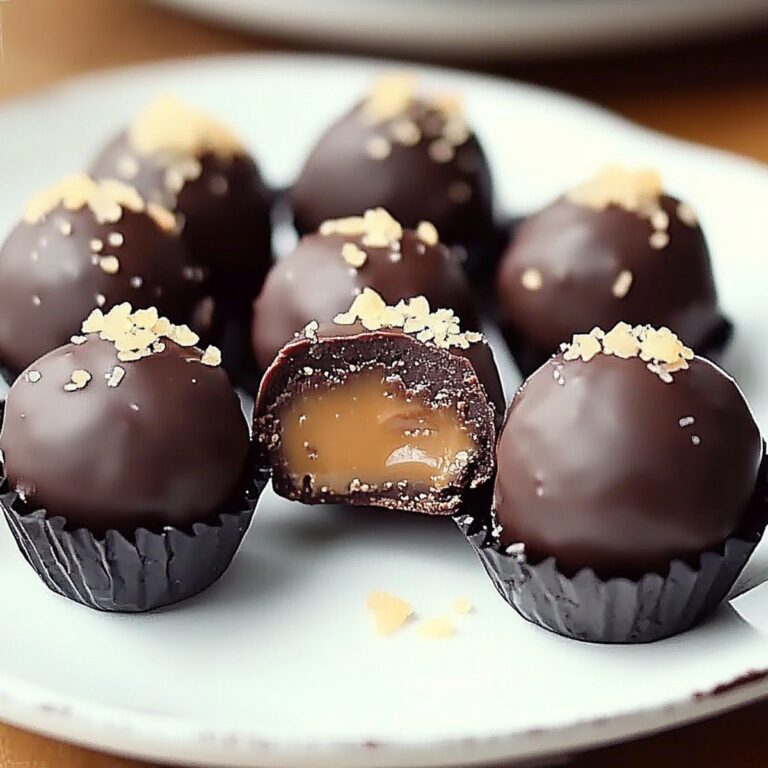 Incredible Salted Caramel Fudge Truffles Recipe