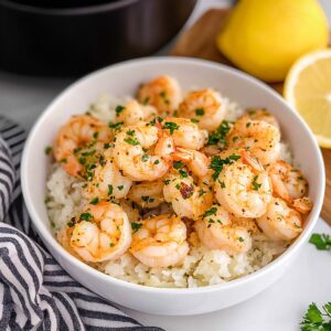 Crispy Air Fryer Hawaiian Garlic Shrimp Recipe