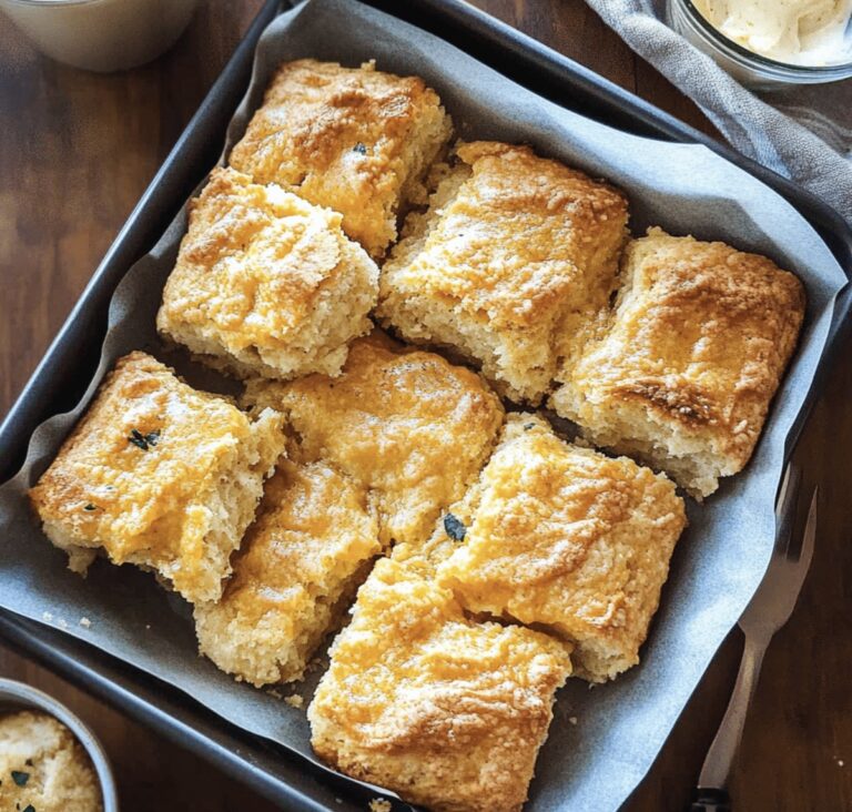 Heavenly Cowboy Butter Swim Biscuits Recipe
