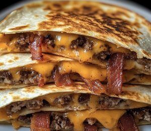 Maple Bacon Cheeseburger Bomb Recipe