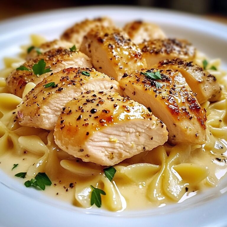 Zesty Lemon Garlic Chicken With Silken Bowtie Pasta Recipe