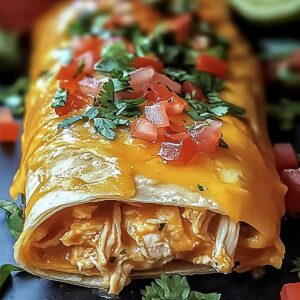 Chi-Chis Baked Chicken Chimichangas Recipe