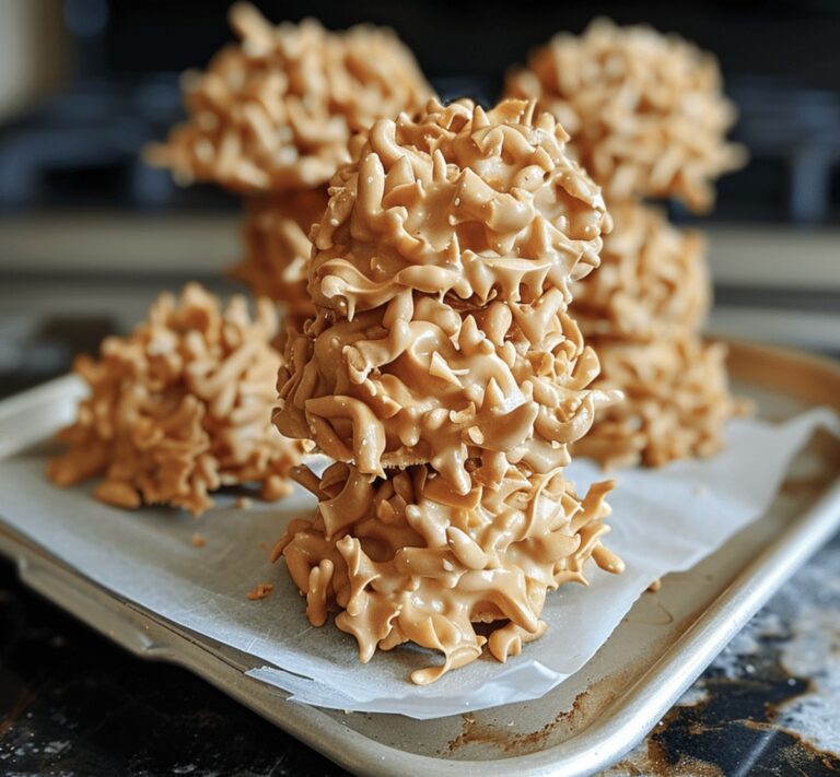 Crunchy Peanut Butter Haystacks Recipe