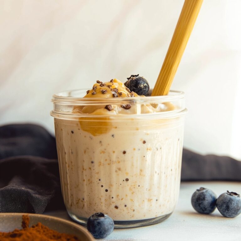 Creamy Blended Overnight Oats Recipe