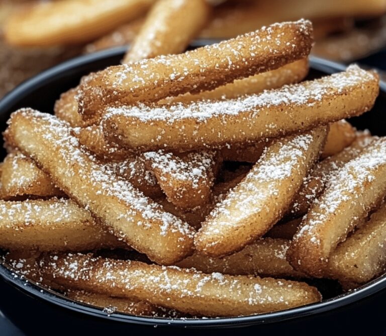 Golden Air Fryer Apple Fries Recipe