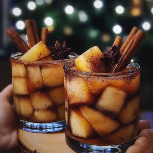Smoky Cinnamon Pineapple Old Fashioned Recipe