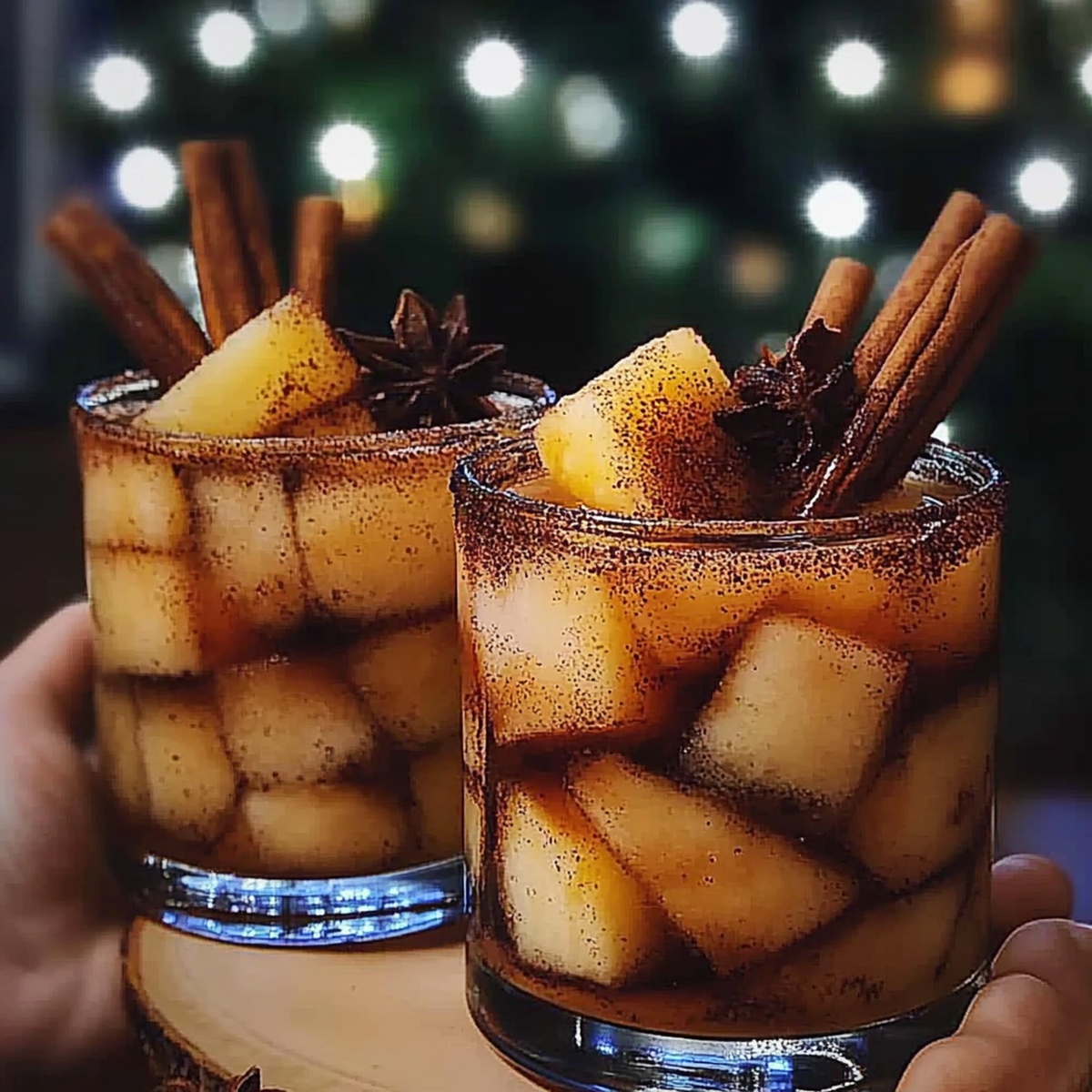 Smoky Cinnamon Pineapple Old Fashioned Recipe