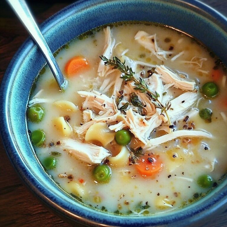 Hearty Roasted Chicken Noodle Soup Recipe