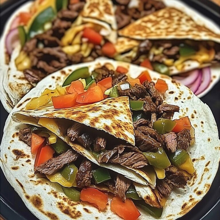 Loaded Steak Quesadillas Recipe