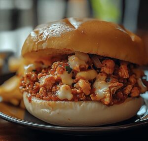 Spicy Cajun Chicken Sloppy Joes Recipe
