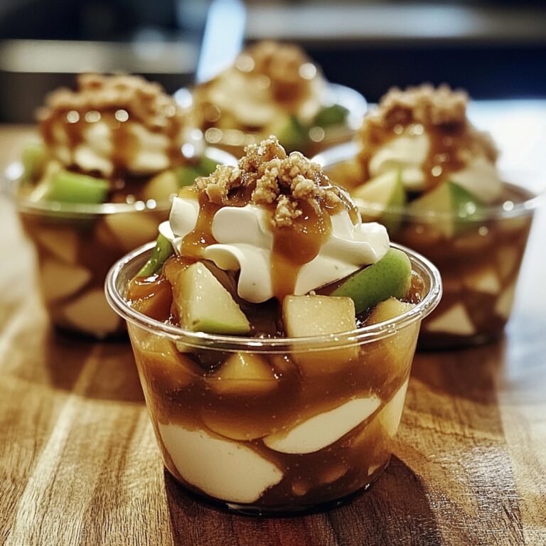 Sweet Caramel Apple Dessert Cups Recipe
