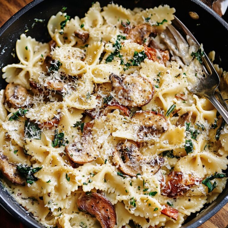 Hearty One-Pot Garlic Parmesan Pasta Recipe