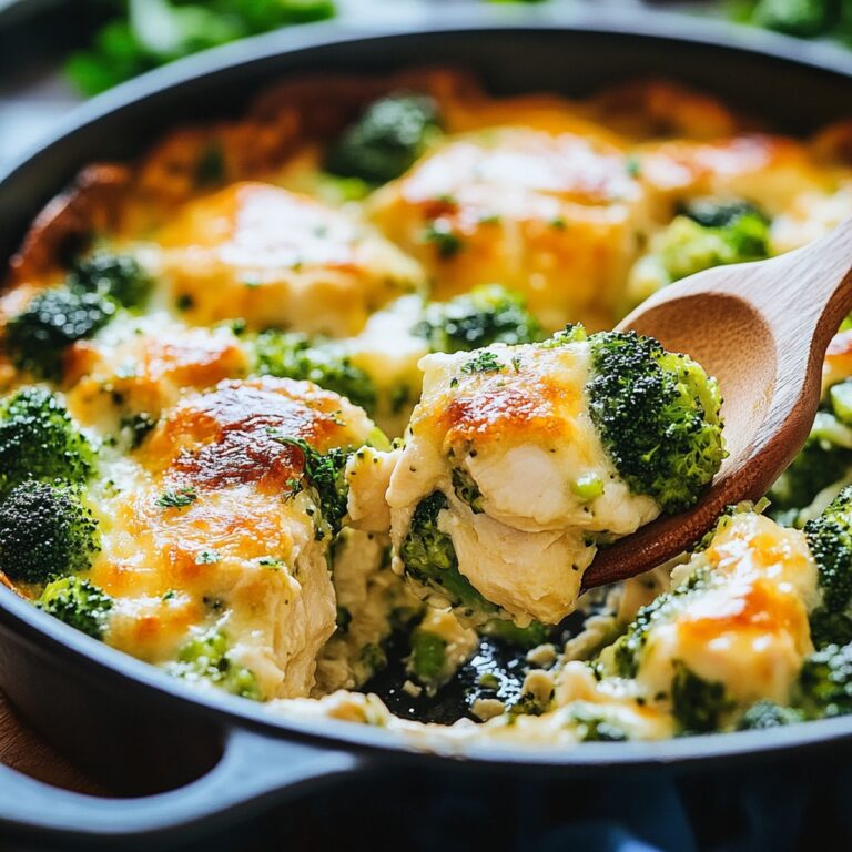Cheesy Chicken Broccoli Bake Recipe