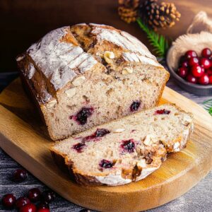 Rustic Cranberry Walnut Bread Recipe