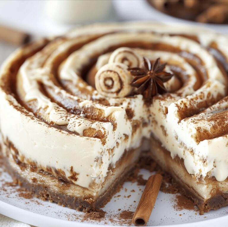 Heavenly Cinnamon Roll Cheesecake Recipe