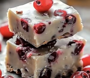 Cherry Garcia Fudge Recipe