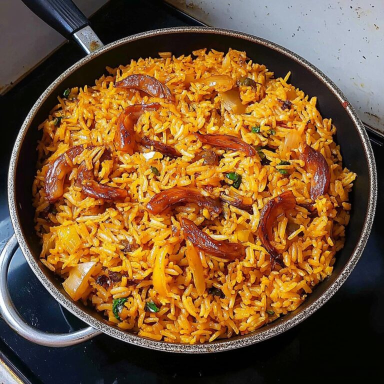 Authentic Jollof Rice (Palm Oil Jollof) Recipe