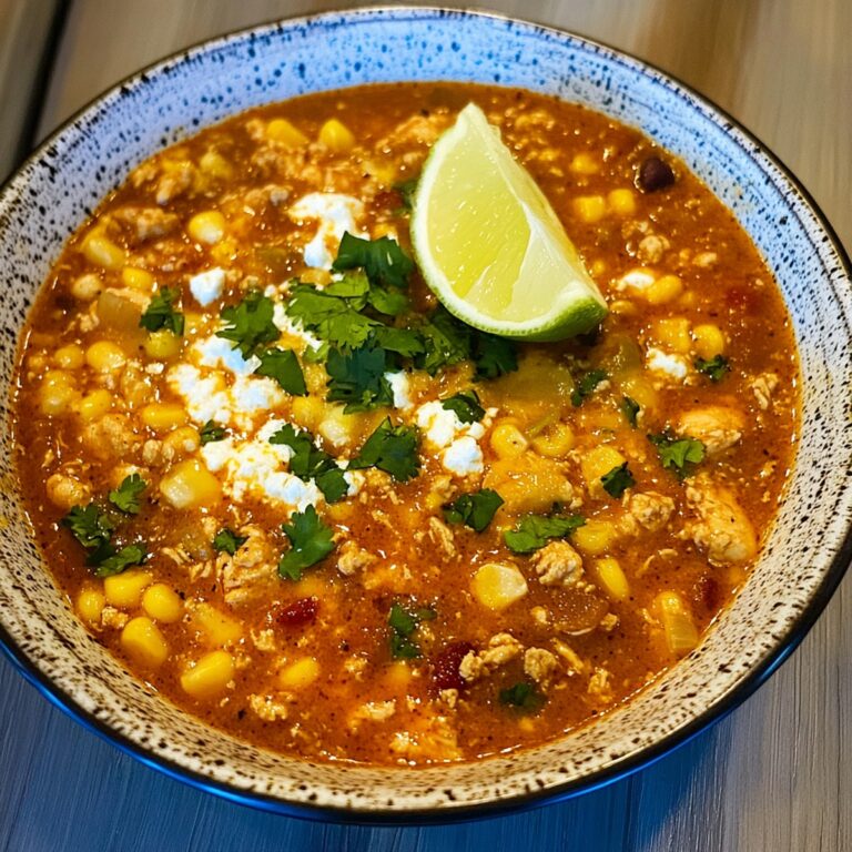 Hearty Street Corn Chicken Chili Recipe