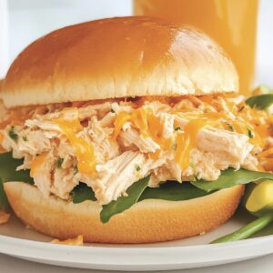 Crock Pot Ranch Chicken Sandwiches Recipe