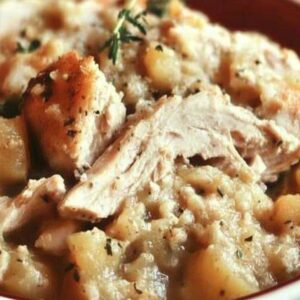 Crockpot Chicken & Stuffing Recipe