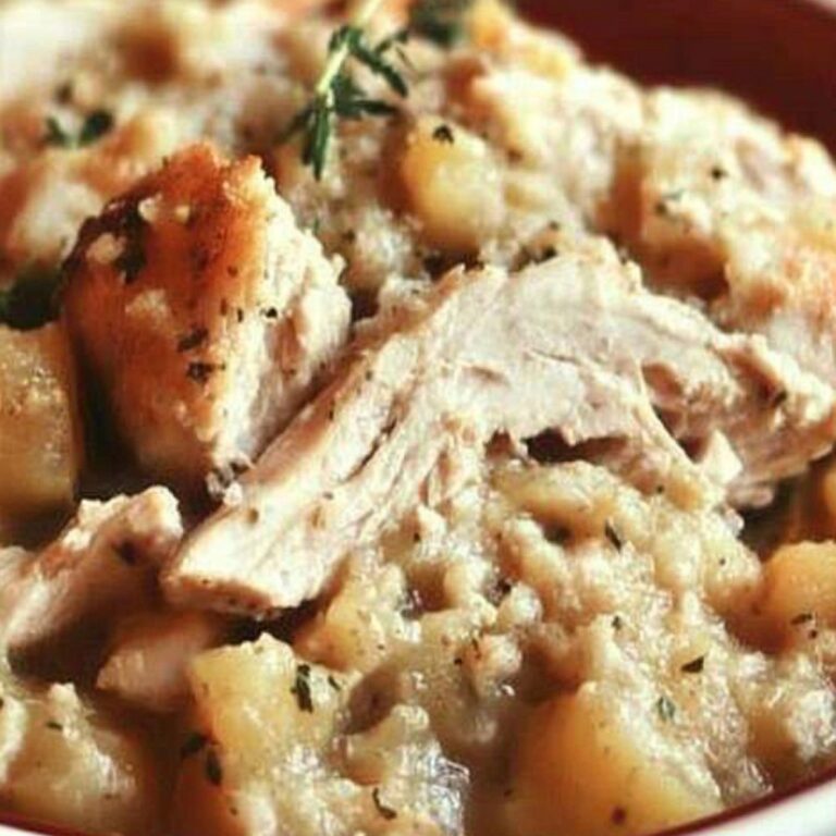 Crockpot Chicken & Stuffing Recipe