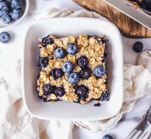 Hearty Blueberry Baked Oatmeal Recipe