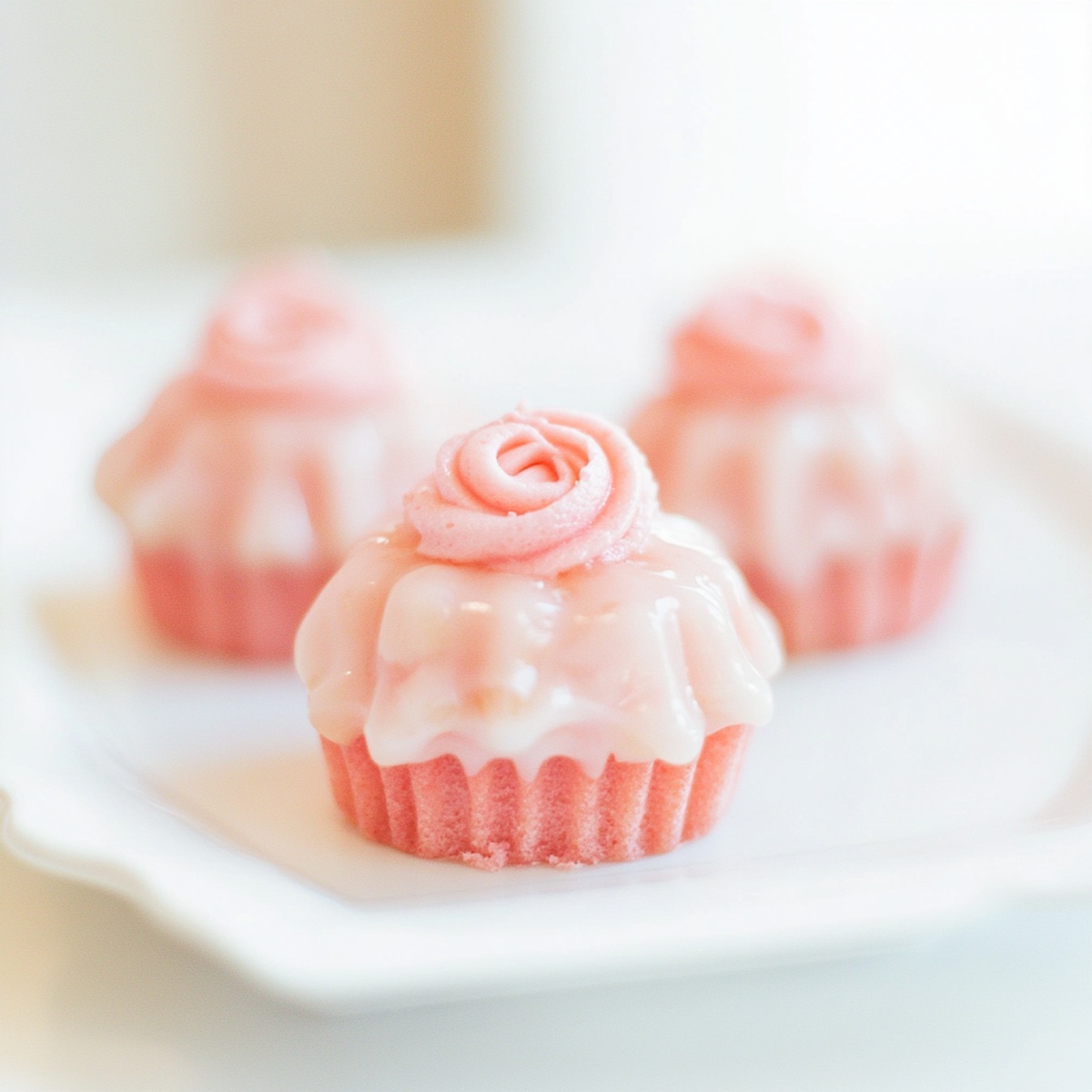Elegant Pink Champagne Cupcakes Recipe