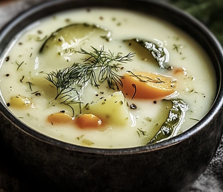 Creamy Dill Pickle Soup Recipe