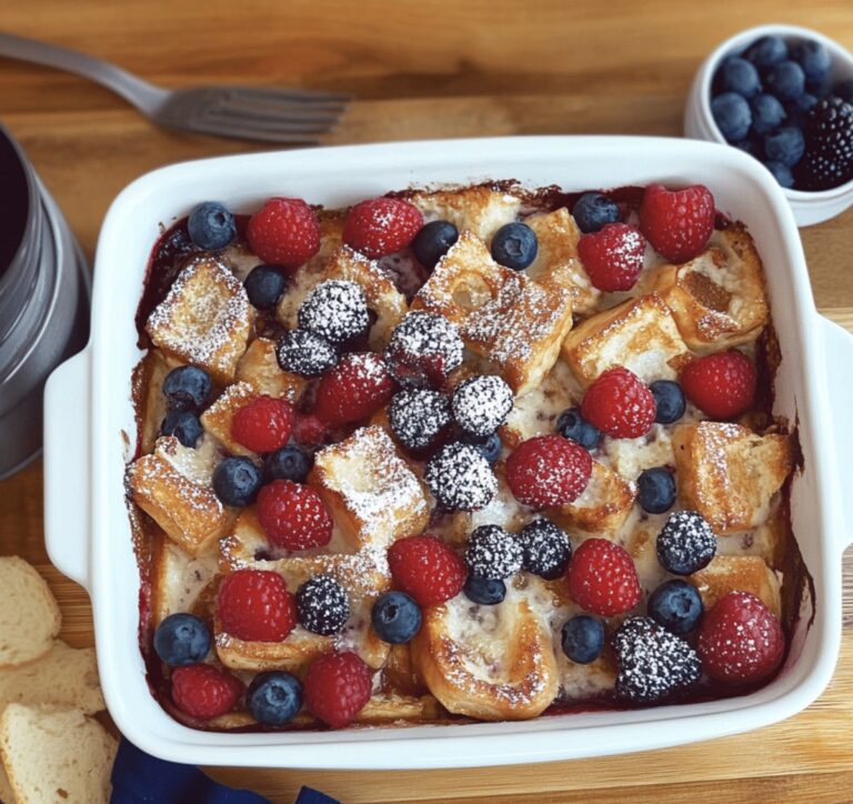 Berry French Toast Casserole Recipe