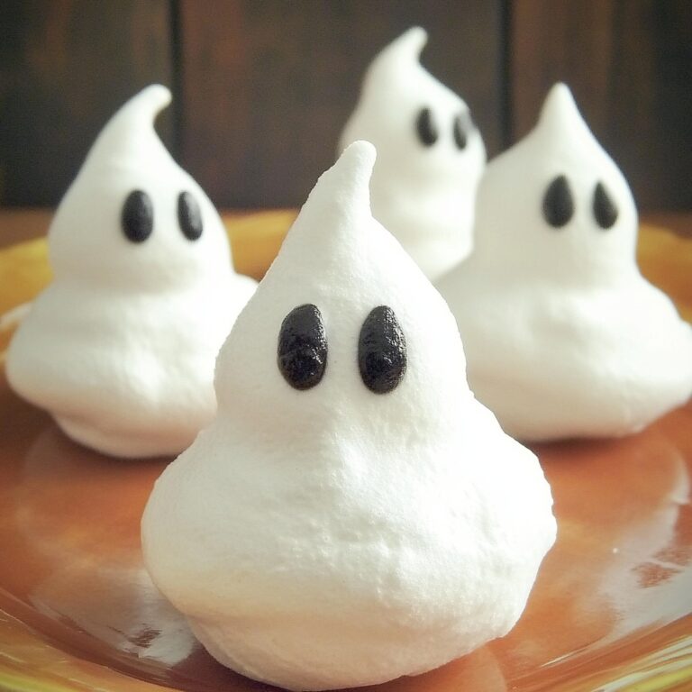 Ghost Meringues Recipe