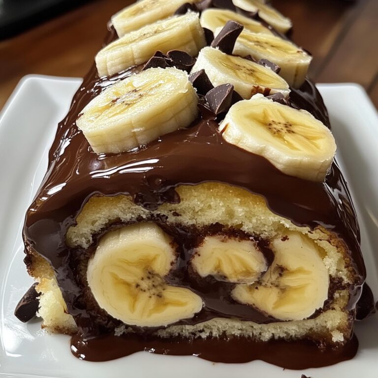 Heavenly Banana Chocolate Dream Roll Recipe