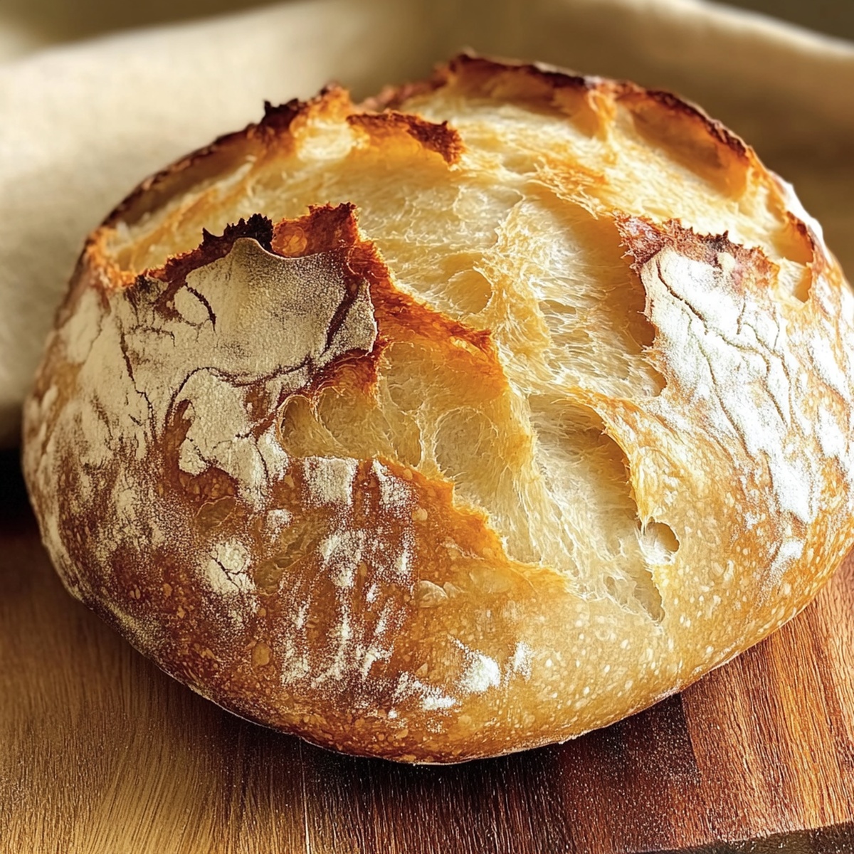 Quick And Easy No-Knead Bread Recipe
