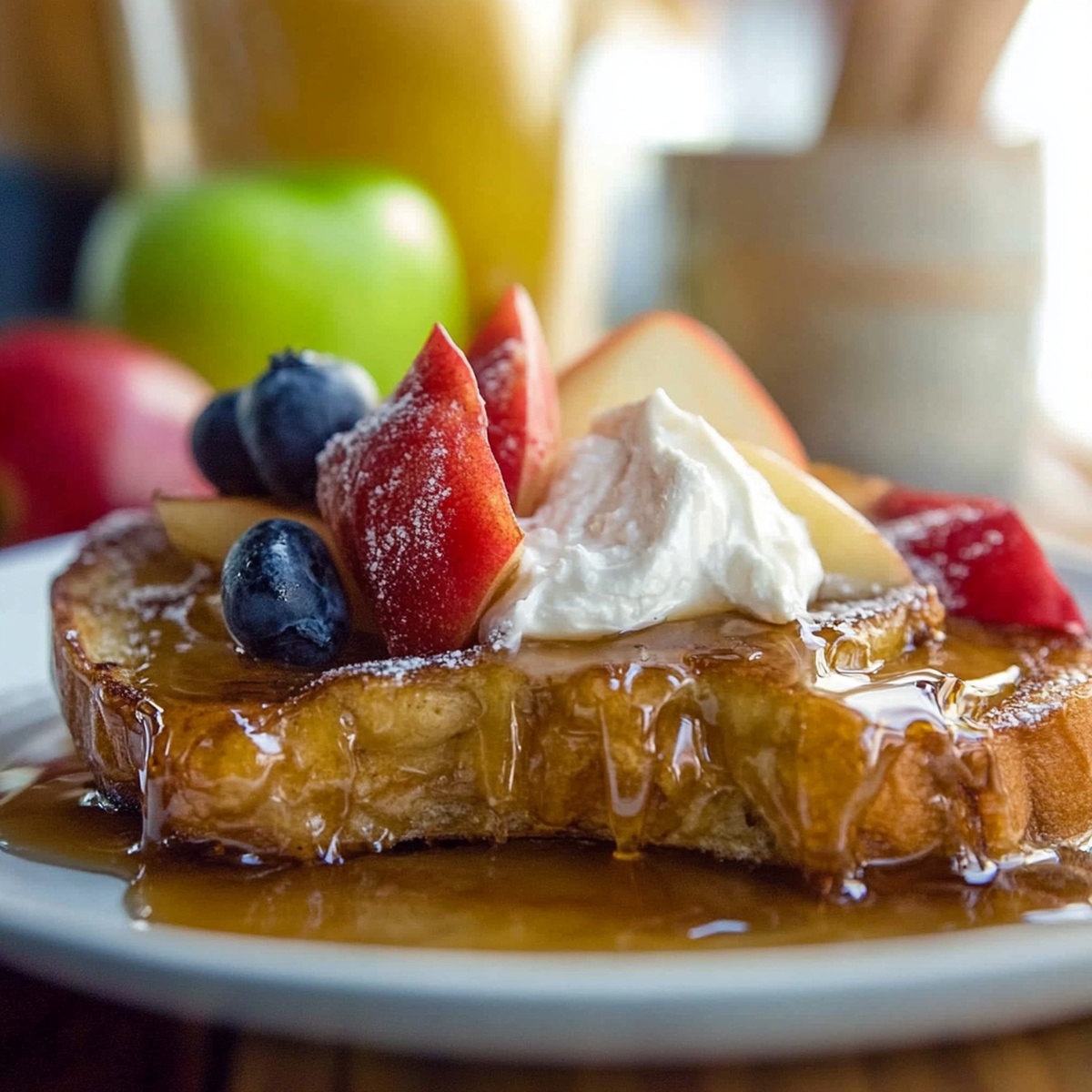 Caramel Apple French Toast Recipe