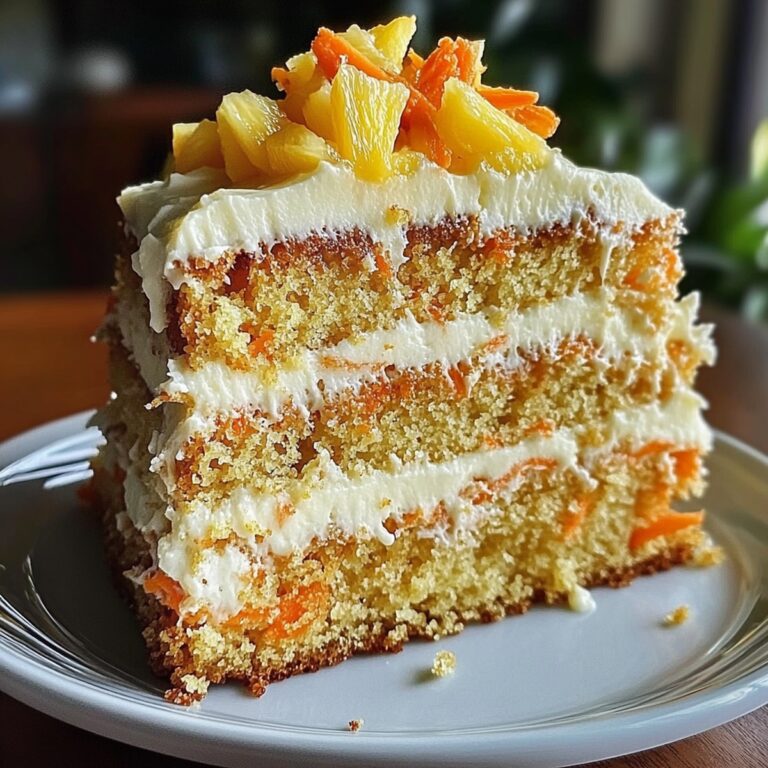 Hawaiian Carrot Pineapple Cake Recipe