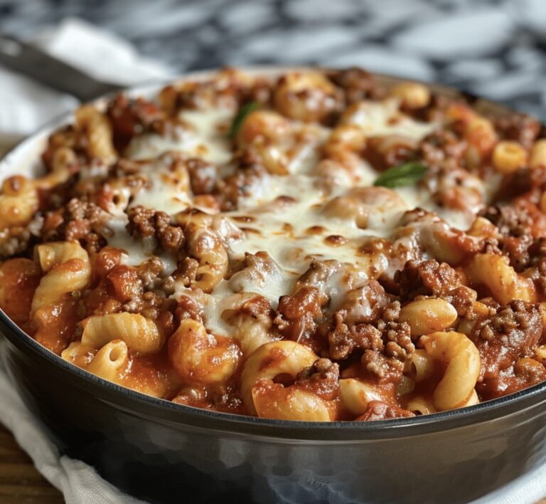 Homemade Beefaroni Recipe