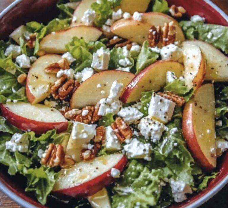 Crisp Honeycrisp Apple And Feta Salad Recipe