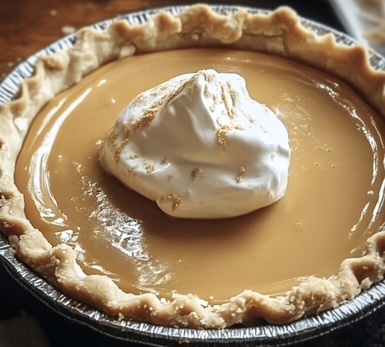Velvety Butterscotch Pie Recipe
