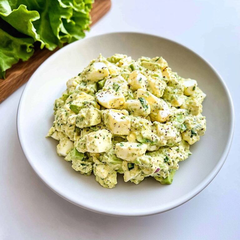 Vibrant Keto Avocado Egg Salad Recipe