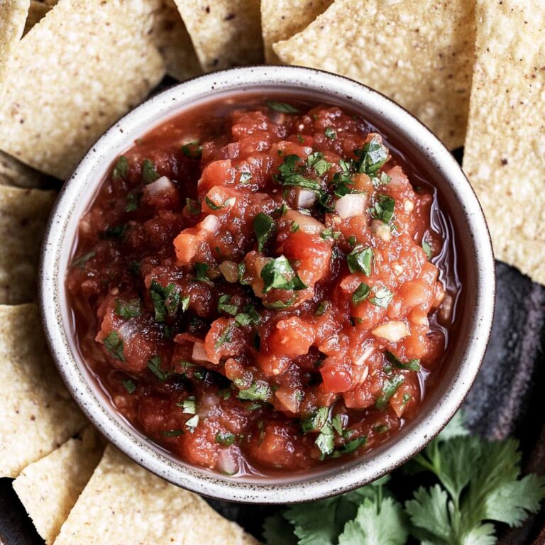 Fresh Homemade Salsa Recipe