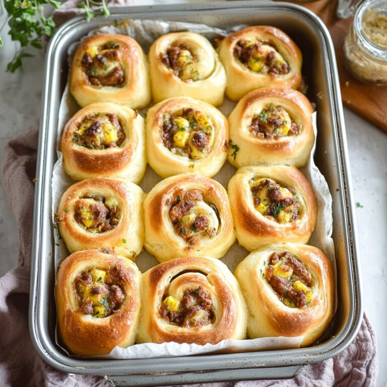 Fluffy Breakfast Rolls Recipe
