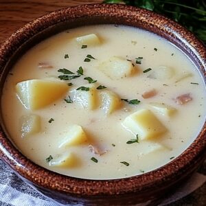 Grandmas Homemade Potato Soup Recipe