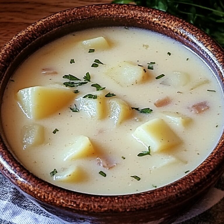 Grandmas Homemade Potato Soup Recipe